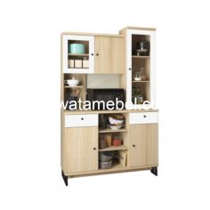 Kitchen Set Size 120 - ASTROBOX GALAXY PTR 101 / Natural Oak White 